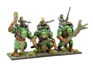 Forest Troll Gunners Regiment Halfling Mantic Games 