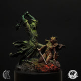 Frank Frazetta: Eowyn vs the Nazgul Lord 75mm Signature Series Mindwork Studio 