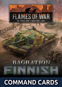 FW269FC BAGRATION: FINNISH COMMAND CARDS Finnish Battlefront 