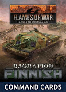 FW269FC BAGRATION: FINNISH COMMAND CARDS Finnish Battlefront