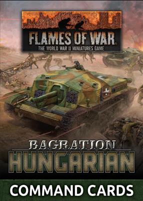 FW269HC Bagration: Hungarian Command Cards Hungarian Battlefront 