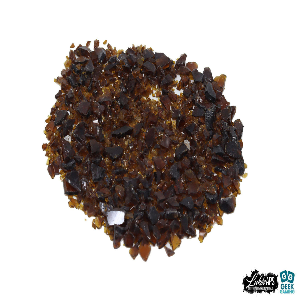 HammerHouse | GGS Base Ready Amber Glass Rock 1-10mm by Geek Gaming ...