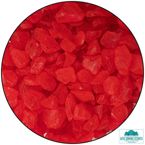 GGS Glass Shards 4-10 mm red (230ml) Glass Shards Geek Game Scenics 