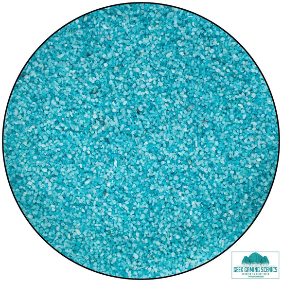GGS Modelling sand 0.5 mm turquoise (230ml) Modelling Sand Geek Game Scenics 