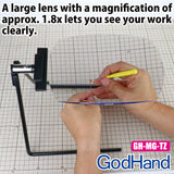 GH-MG-TZ Magnifying Glass Godhand 