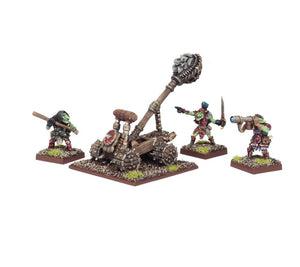 Goblin Big Rock Thrower Kings of War Mantic Games  (5026527674505)