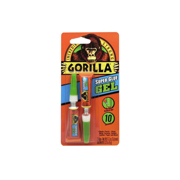 Gorilla - Super Glue Gel 2x3g Glue Gorilla Glue 