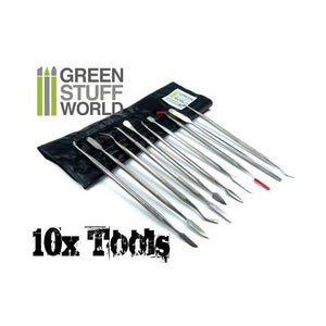 GSW 10x Sculpting Tools GSW Hobby Green Stuff World 