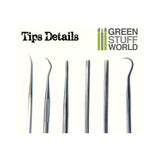 GSW 6x Hook and Pick tool Set GSW Hobby Green Stuff World 