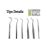 GSW 6x Hook and Pick tool Set GSW Hobby Green Stuff World 