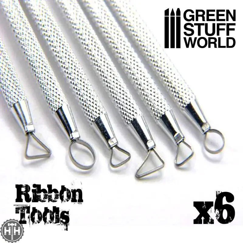 HammerHouse | GSW 6x Mini Ribbon Sculpting Tool Set by Green Stuff ...