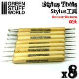 GSW 8x Sculpting STYLUS tool set GSW Hobby Green Stuff World 