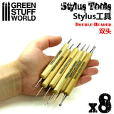 GSW 8x Sculpting STYLUS tool set GSW Hobby Green Stuff World 