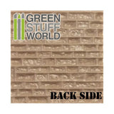 GSW ABS Plasticard - ROUGH ROCK WALL Textured Sheet - A4 GSW Hobby Green Stuff World 