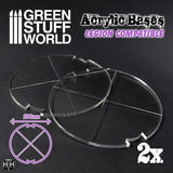 GSW Acrylic Bases - Round 100 mm (SW Legion) Bases Green Stuff World