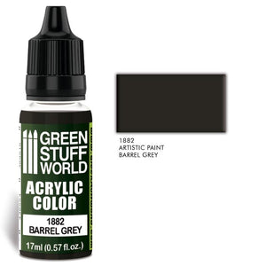 GSW Acrylic Color BARREL GREY GSW Hobby Green Stuff World 