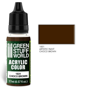 GSW Acrylic Color CHOCO BROWN GSW Hobby Green Stuff World 