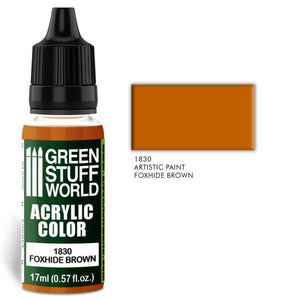 GSW Acrylic Color FOXHIDE BROWN GSW Hobby Green Stuff World 