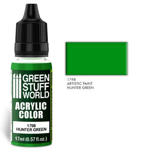 GSW Acrylic Color HUNTER GREEN GSW Hobby Green Stuff World 