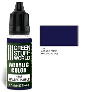 GSW Acrylic Color MALEFIC PURPLE GSW Hobby Green Stuff World 
