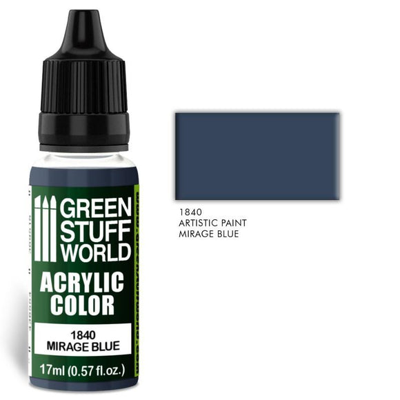 GSW Acrylic Color MIRAGE BLUE GSW Hobby Green Stuff World 