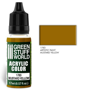 GSW Acrylic Color MUSTARD YELLOW GSW Hobby Green Stuff World 