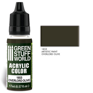 GSW Acrylic Color OVERLORD OLIVE GSW Hobby Green Stuff World 