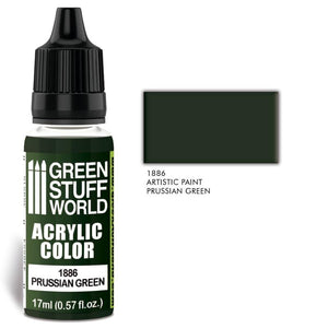 GSW Acrylic Color PRUSSIAN GREEN GSW Hobby Green Stuff World 