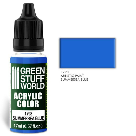 GSW Acrylic Color SUMMERSEA BLUE GSW Hobby Green Stuff World 