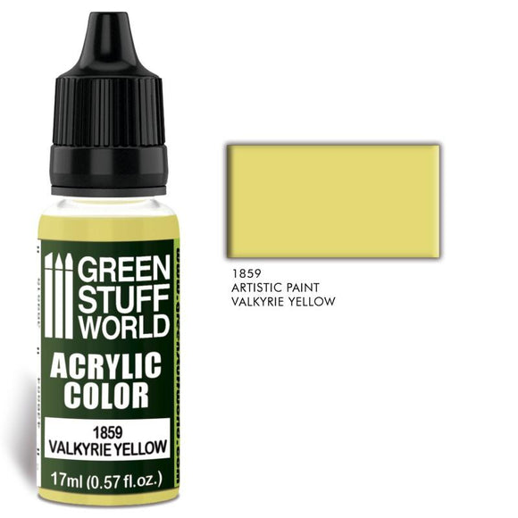 GSW Acrylic Color VALKYRIE YELLOW GSW Hobby Green Stuff World 