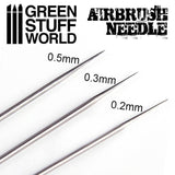 GSW Airbrush Needle 0.2mm GSW Hobby Green Stuff World 
