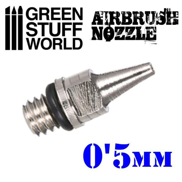 GSW Airbrush Nozzle 0.5mm GSW Hobby Green Stuff World 