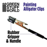 GSW Alligator Clips x20 Airbrush - Generic Green Stuff World 