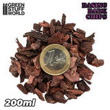 GSW Basing Bark Chips 200ml Basing Green Stuff World 