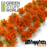 GSW Blossom TUFTS - 6mm self-adhesive - ORANGE Flowers GSW Hobby Green Stuff World 