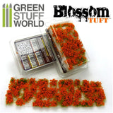 GSW Blossom TUFTS - 6mm self-adhesive - ORANGE Flowers GSW Hobby Green Stuff World 