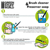 GSW Brush Soap - Cleaner and Preserver GSW Hobby Green Stuff World 