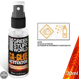 GSW CA-Glue Activator - Cyanoacrylate Accelerator Glue Green Stuff World 