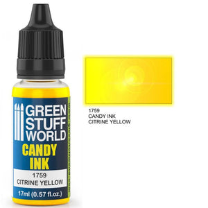 GSW Candy Ink CITRINE YELLOW GSW Hobby Green Stuff World 