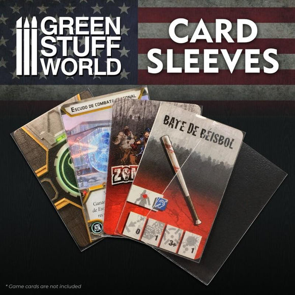 GSW Card Sleeves - Mini American 41x64mm Gaming Tools Green Stuff World 