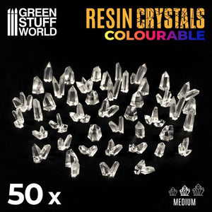 GSW CLEAR Resin Crystals - Medium Generic Green Stuff World 