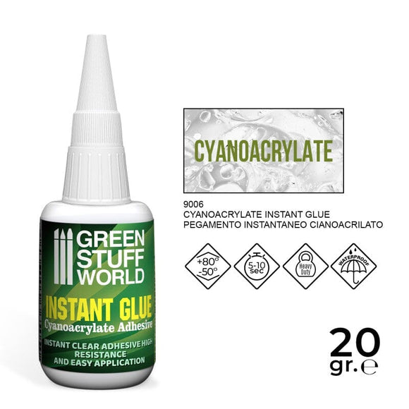 GSW Cyanocrylate Adhesive Glue Green Stuff World 