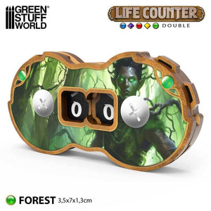 GSW Double life counters - Forest Gaming Tools Green Stuff World 