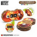 GSW Double life counters - Mountain Gaming Tools Green Stuff World 