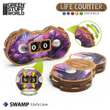 GSW Double life counters - Swamp Gaming Tools Green Stuff World 