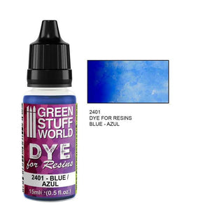 GSW Dye for Resins - BLUE 15ml Dye for Resins Green Stuff World