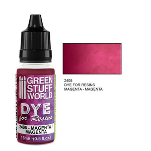 GSW Dye for Resins - MAGENTA 15ml Dye for Resins Green Stuff World