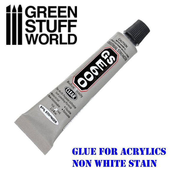 GSW E600 Adhesive for Acrylic Plastics - 9ml GSW Hobby Green Stuff World 