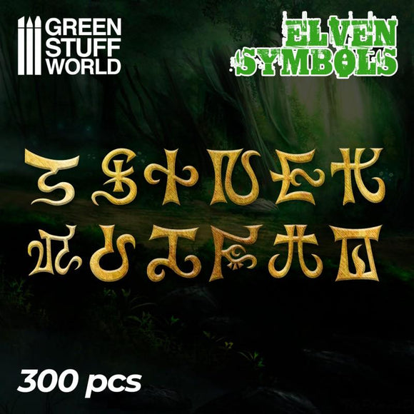 GSW Elven Runes and Symbols GSW Hobby Green Stuff World 