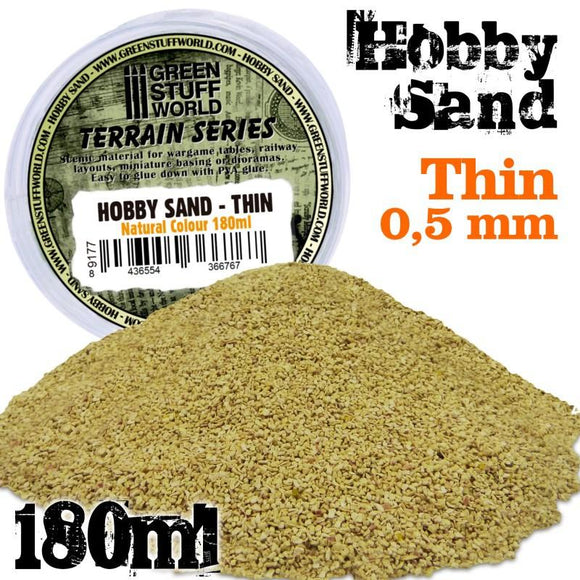 GSW Fine Hobby Sand 180ml - Natural GSW Hobby Green Stuff World 